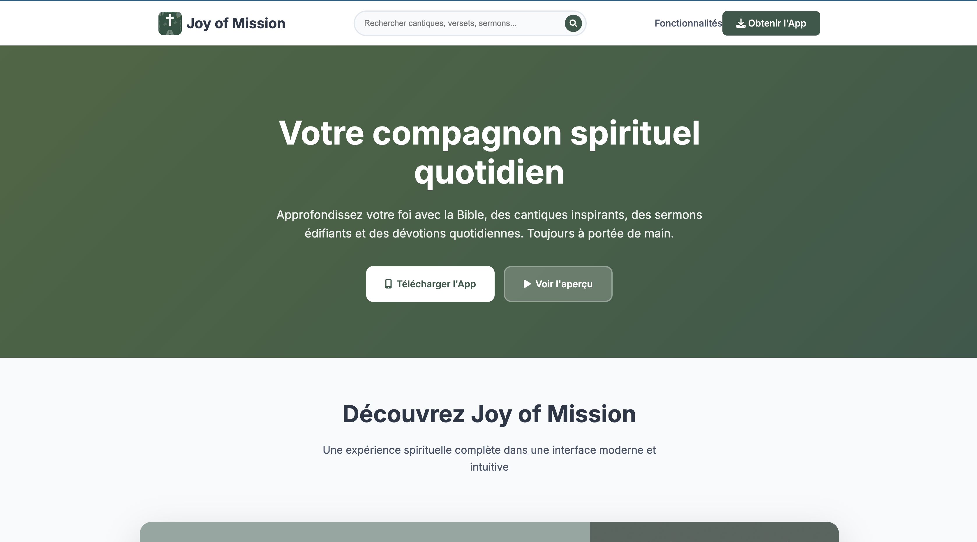 Bible Study Mobile App – Joy of Mission